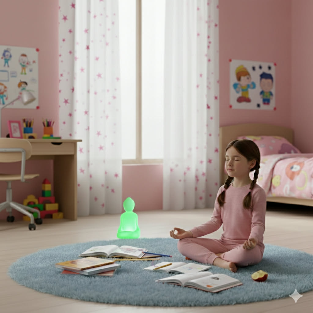 Lumière de Respiration 4-7-8 – Méditation Guidée & Relaxation Profonde