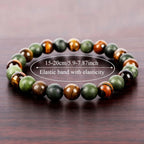 Natural Stone Symbolic Beaded Bracelet
