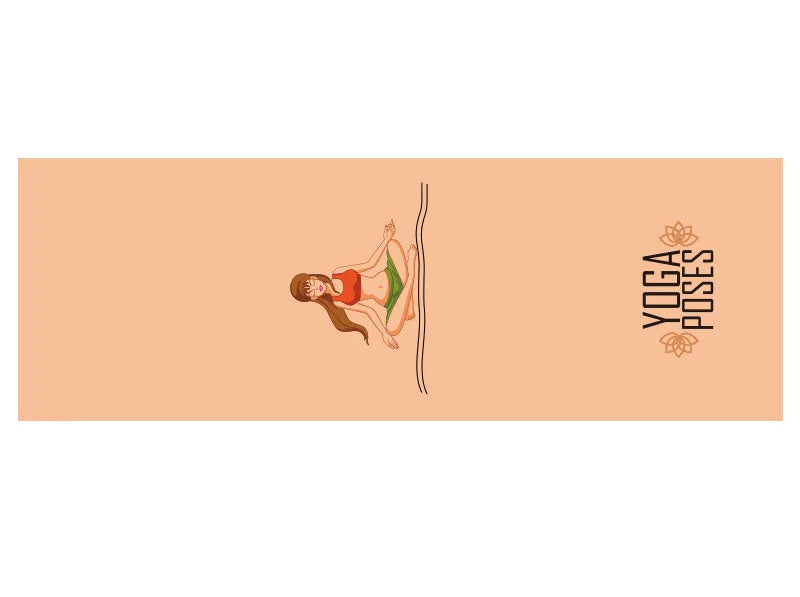 Tapis de Yoga Antidérapant Double Face – Serviette Yoga Velours Pliable & Séchage Rapide