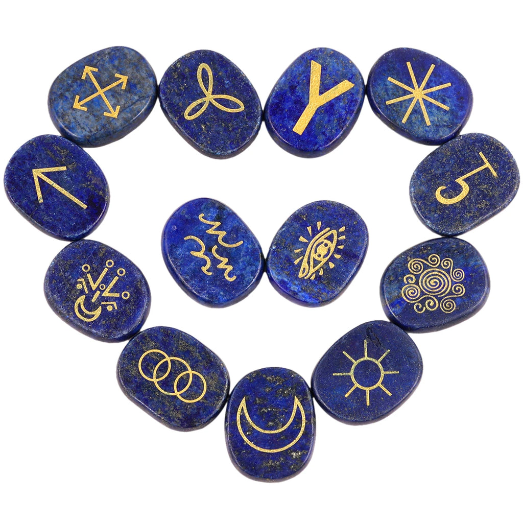 Runes de Sorcière en Pierres Naturelles