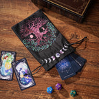 Pochette Mystique en Velours pour Tarot & Oracles