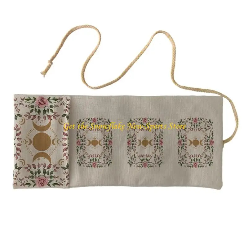 Organiseur Mystique pour Tarot Lavable en Lin