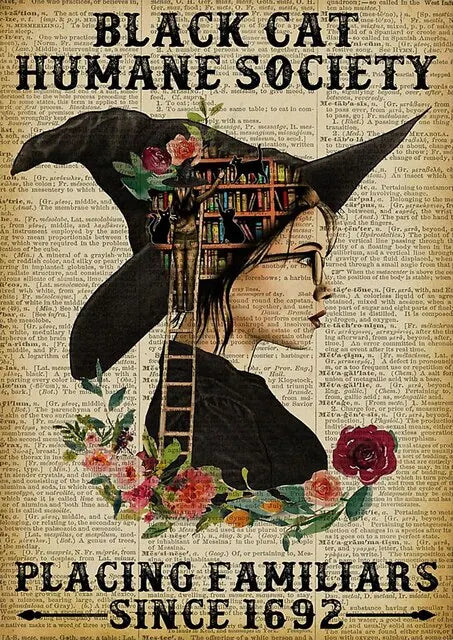 Affiche Murale Witchery Vintage