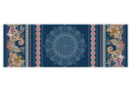 Tapis de Yoga Antidérapant Double Face – Serviette Yoga Velours Pliable & Séchage Rapide