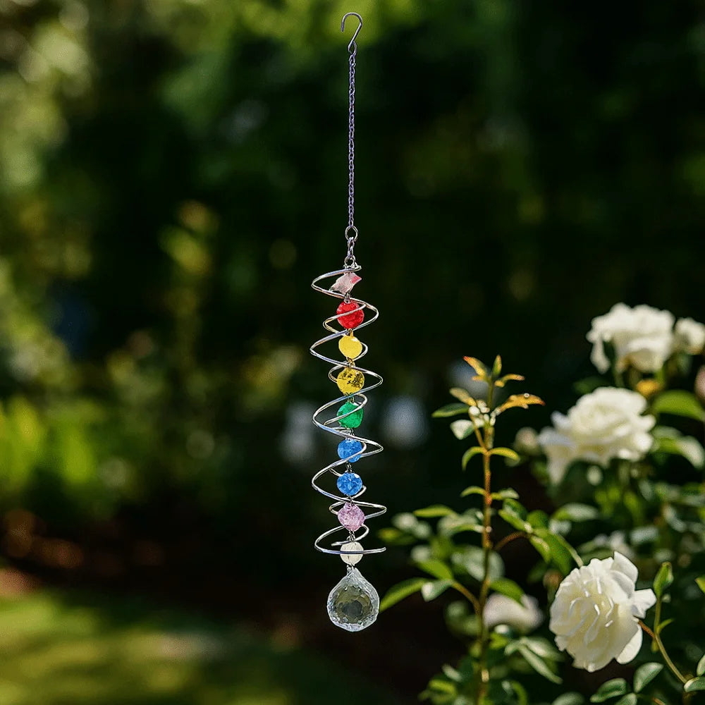 Attrape-Soleil Cristal 3D Rotatif