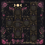 Tapis d’Autel pour Tarot en Velours Épais