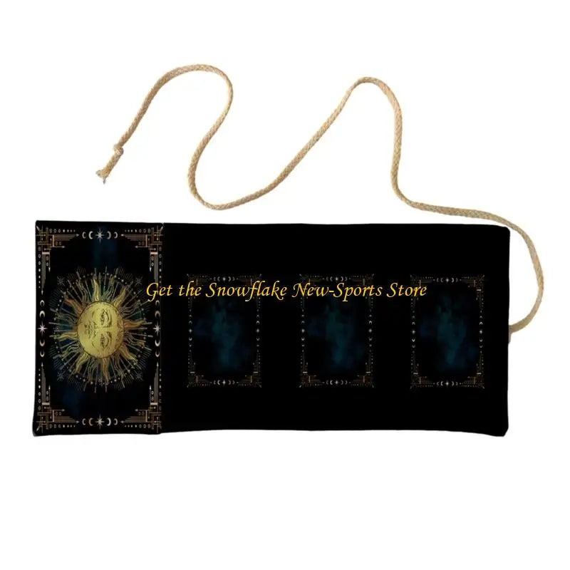 Organiseur Mystique pour Tarot Lavable en Lin