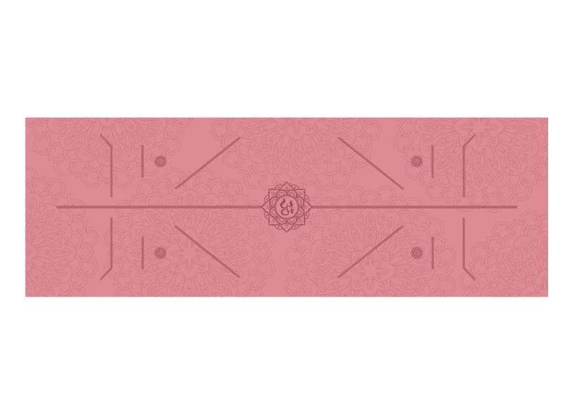 Tapis de Yoga Antidérapant Double Face – Serviette Yoga Velours Pliable & Séchage Rapide