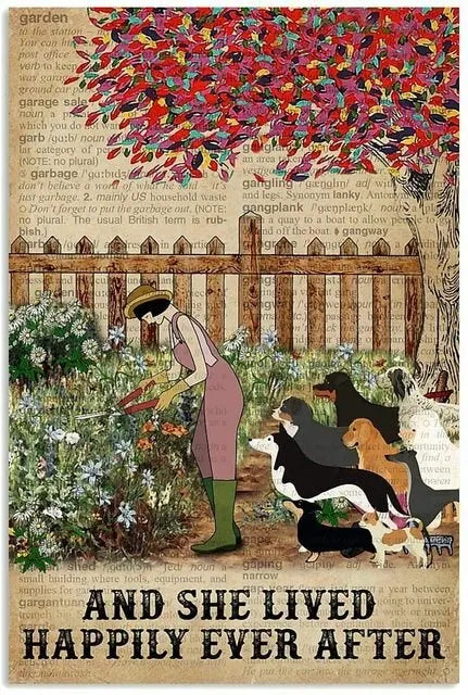 Affiche Murale Witchery Vintage
