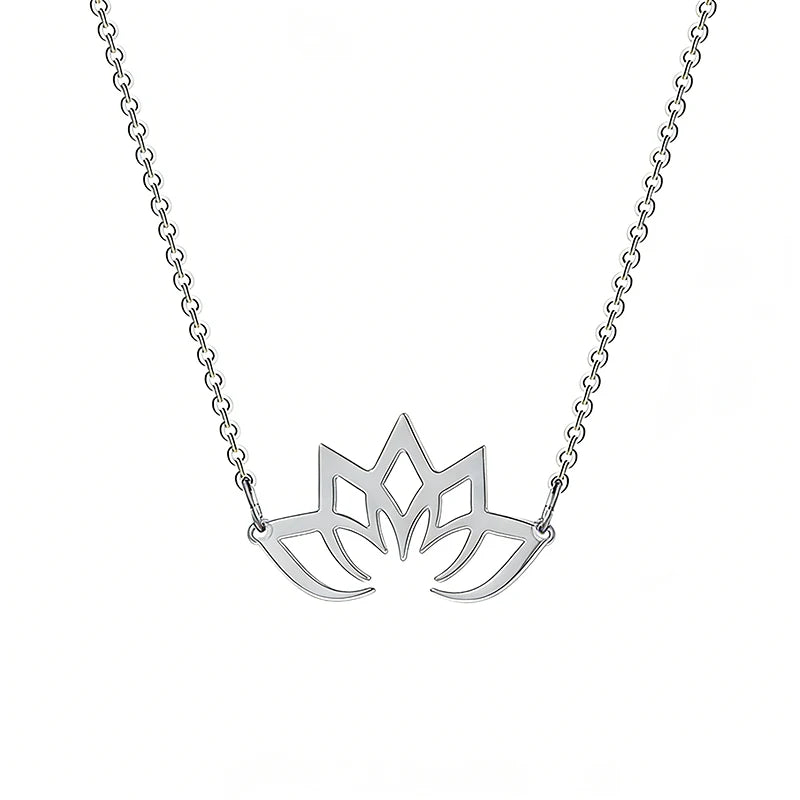 Collier Fleur de Lotus Doré