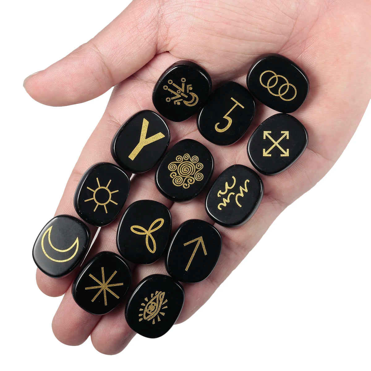 Runes de Sorcière en Pierres Naturelles