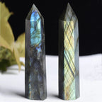 Labradorite en Colonne Hexagonale