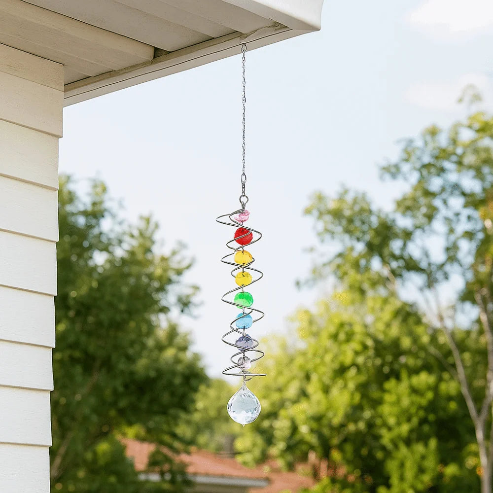 Attrape-Soleil Cristal 3D Rotatif