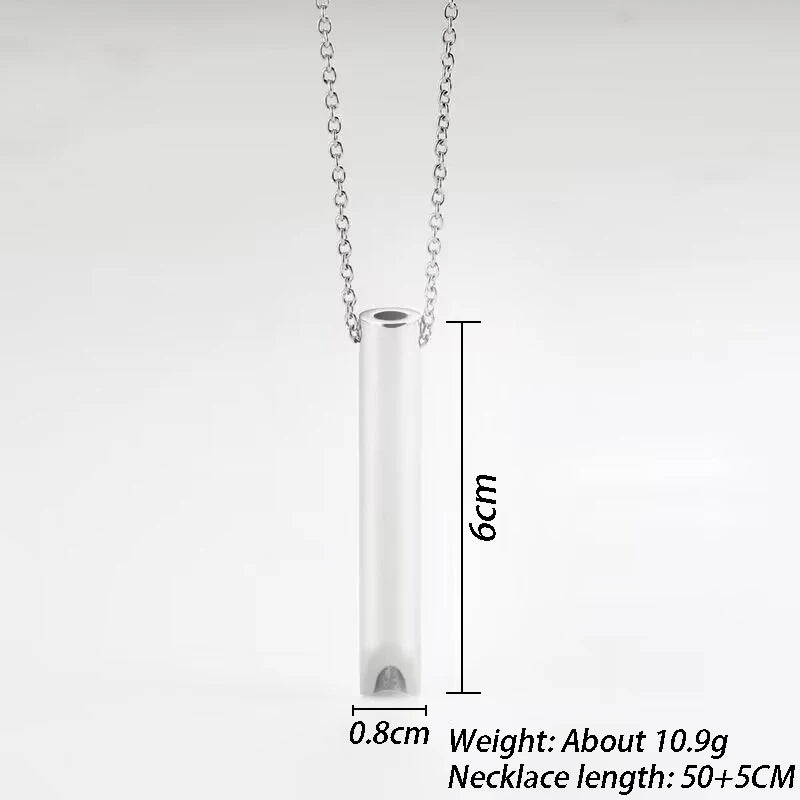 Sifflet de Méditation 528Hz – Pendentif Souffle & Harmonie