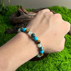 Natural Stone Symbolic Beaded Bracelet