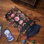 Pochette Mystique en Velours pour Tarot & Oracles