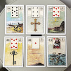 Jeu de Cartomancie Lenormand Français
