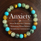Natural Stone Symbolic Beaded Bracelet