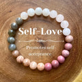 Natural Stone Symbolic Beaded Bracelet