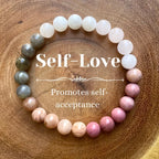 Natural Stone Symbolic Beaded Bracelet