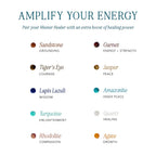 Bracelet 7 Chakras en Pierres Naturelles