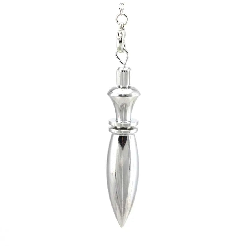 Pendule divinatoire en métal – Pointe de radiesthésie