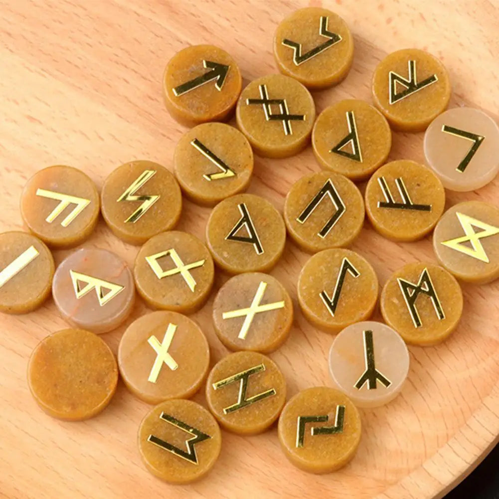 Runes de Divination en Pierres Naturelles