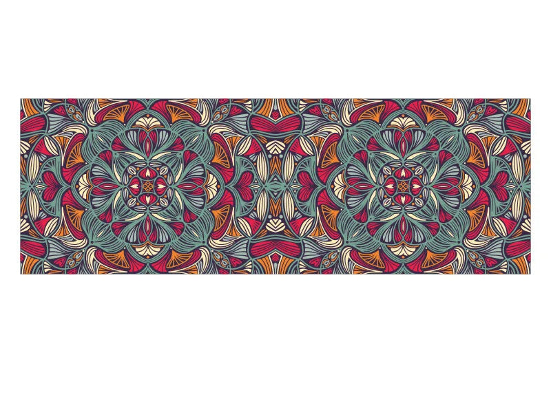 Tapis de Yoga Antidérapant Double Face – Serviette Yoga Velours Pliable & Séchage Rapide