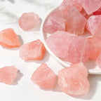 Quartz Rose Brut Naturel – Pierre d’Amour & Guérison du Cœur (50g)