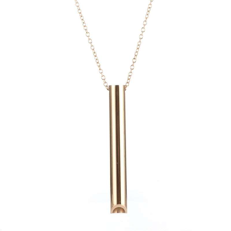 Sifflet de Méditation 528Hz – Pendentif Souffle & Harmonie