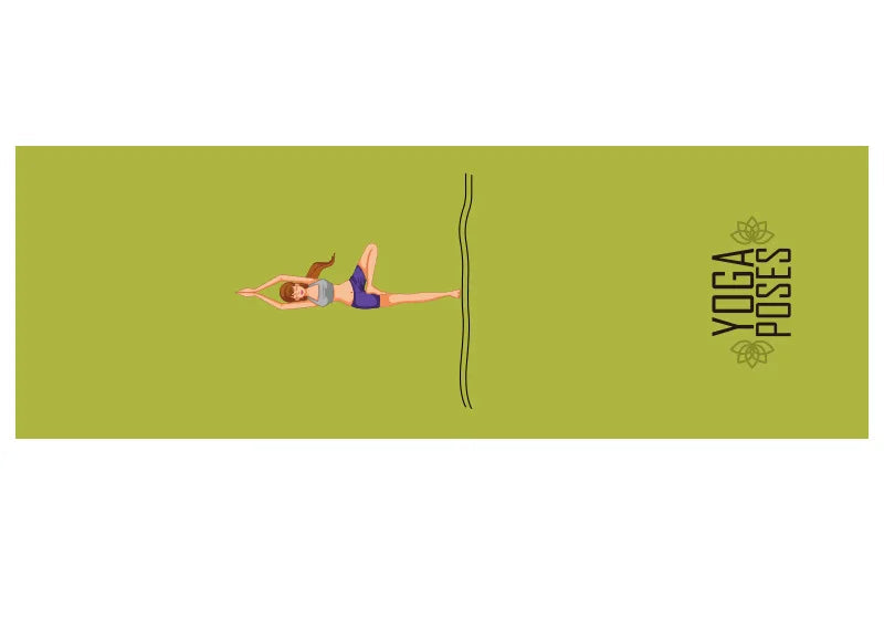 Tapis de Yoga Antidérapant Double Face – Serviette Yoga Velours Pliable & Séchage Rapide