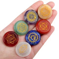 Set de 7 Pierres Chakras Gravées