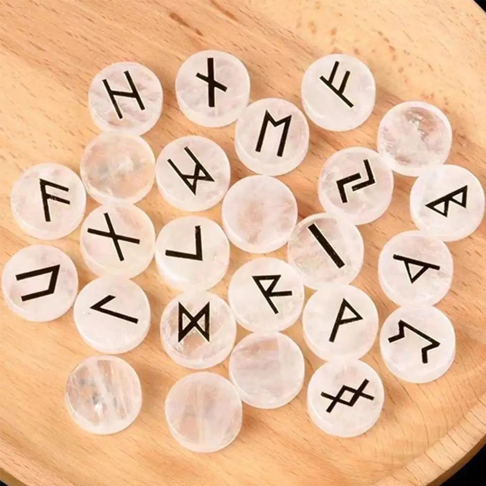 Runes de Divination en Pierres Naturelles