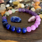 Natural Stone Symbolic Beaded Bracelet