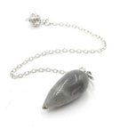 Pendule divinatoire en pierre naturelle – Forme goutte