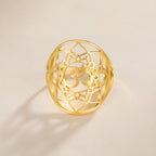 Bague Lotus Om – Symbole Sacré de Sérénité et d’Éveil Spirituel