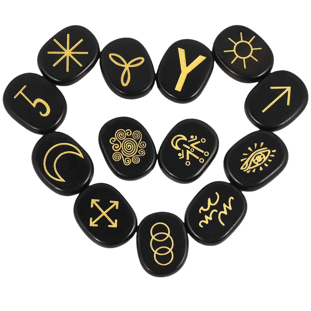 Runes de Sorcière en Pierres Naturelles