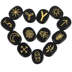 Runes de Sorcière en Pierres Naturelles
