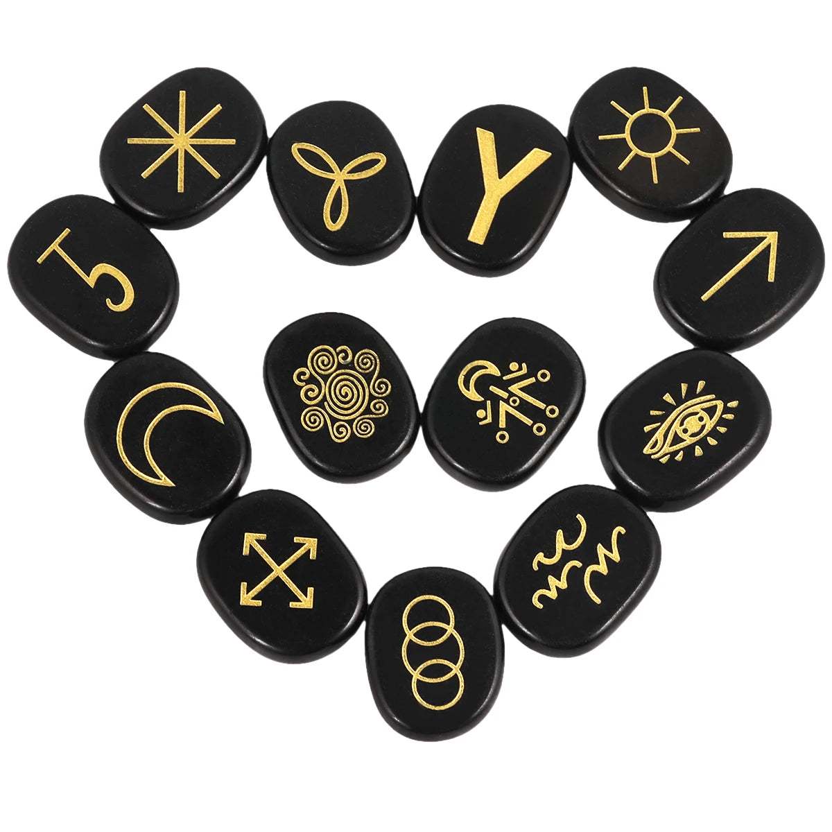 Runes de Sorcière en Pierres Naturelles