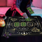 Tapis d’Autel pour Tarot en Velours Épais