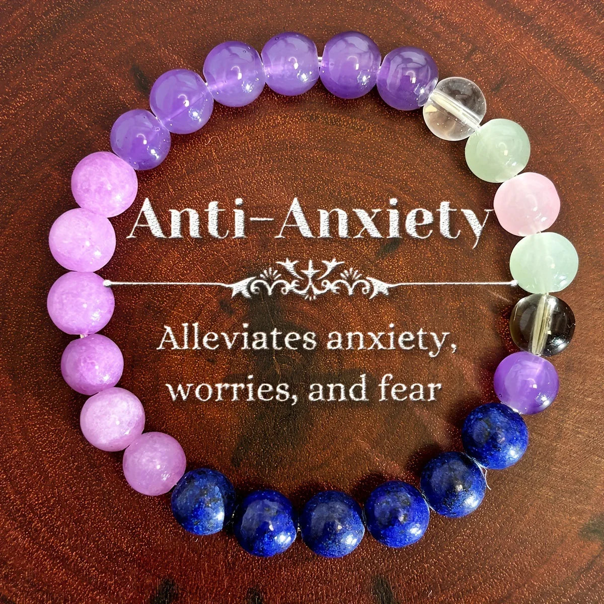 Natural Stone Symbolic Beaded Bracelet