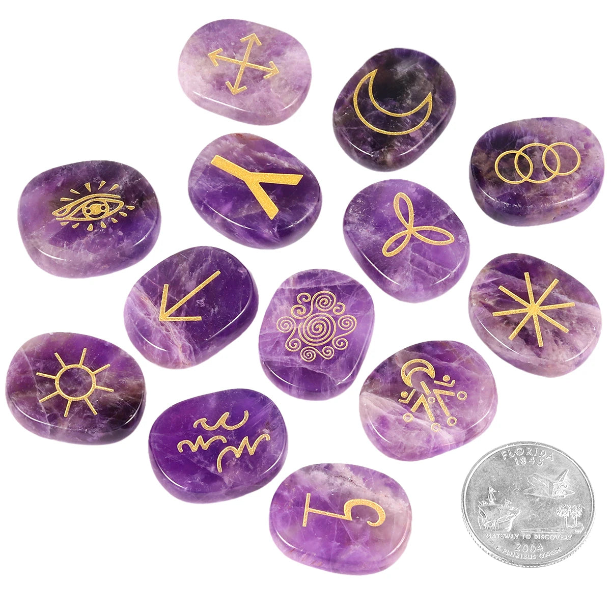 Runes de Sorcière en Pierres Naturelles