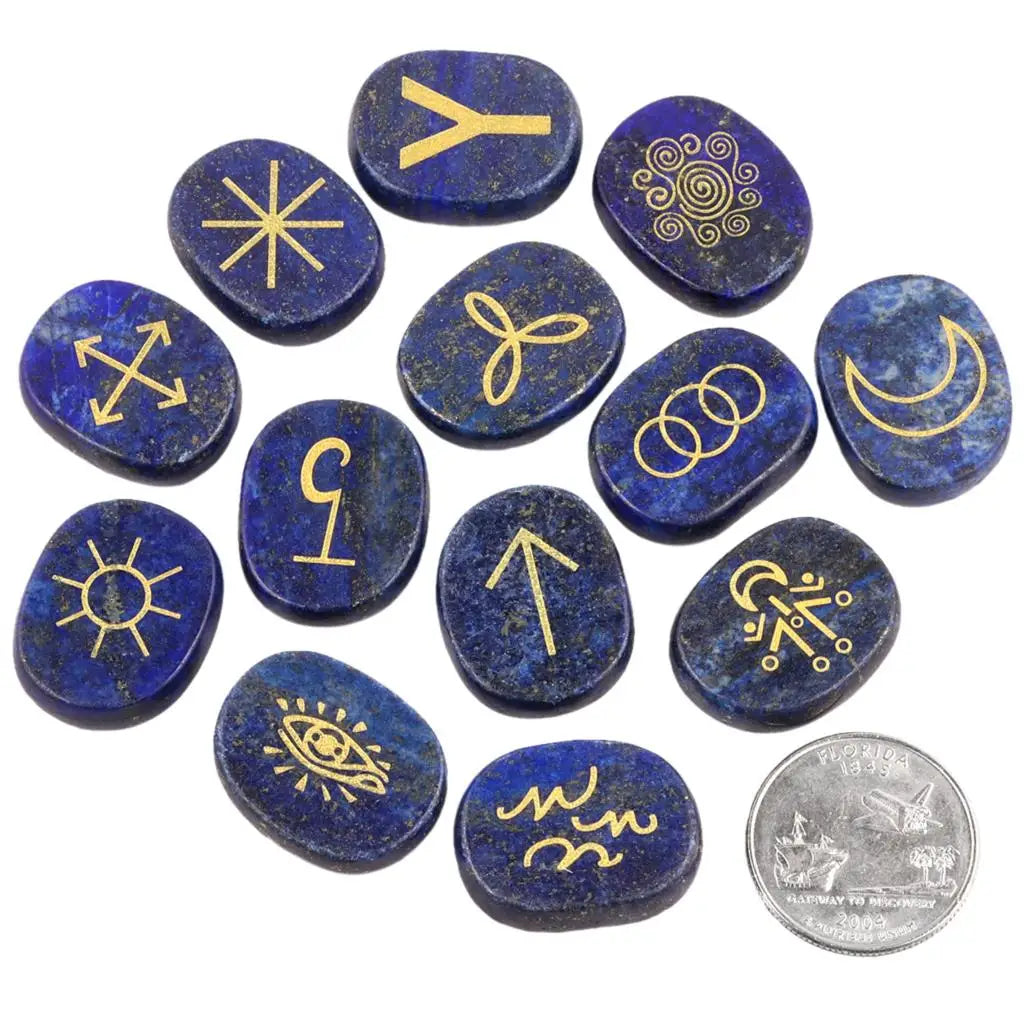 Runes de Sorcière en Pierres Naturelles