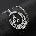 Collier Triquetra – Nœud Sacré de Protection et d’Harmonie