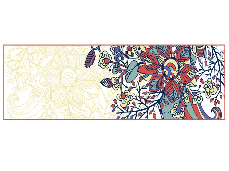 Tapis de Yoga Antidérapant Double Face – Serviette Yoga Velours Pliable & Séchage Rapide