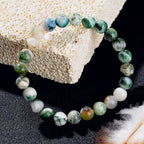 Natural Stone Symbolic Beaded Bracelet