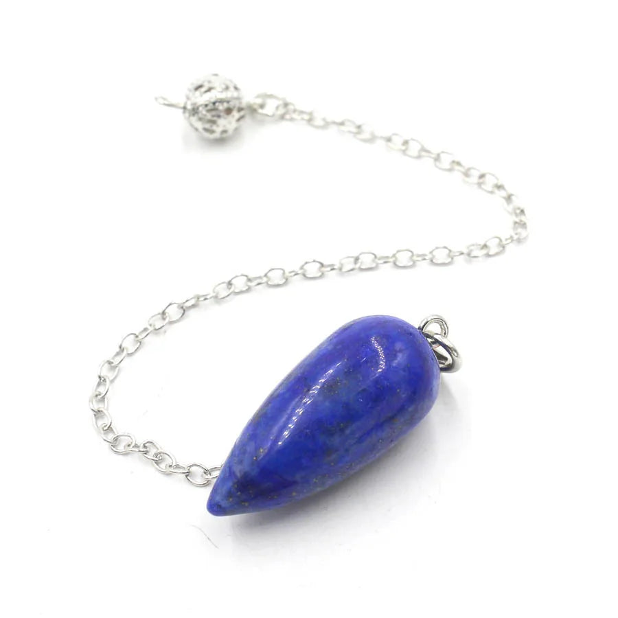 Pendule divinatoire en pierre naturelle – Forme goutte