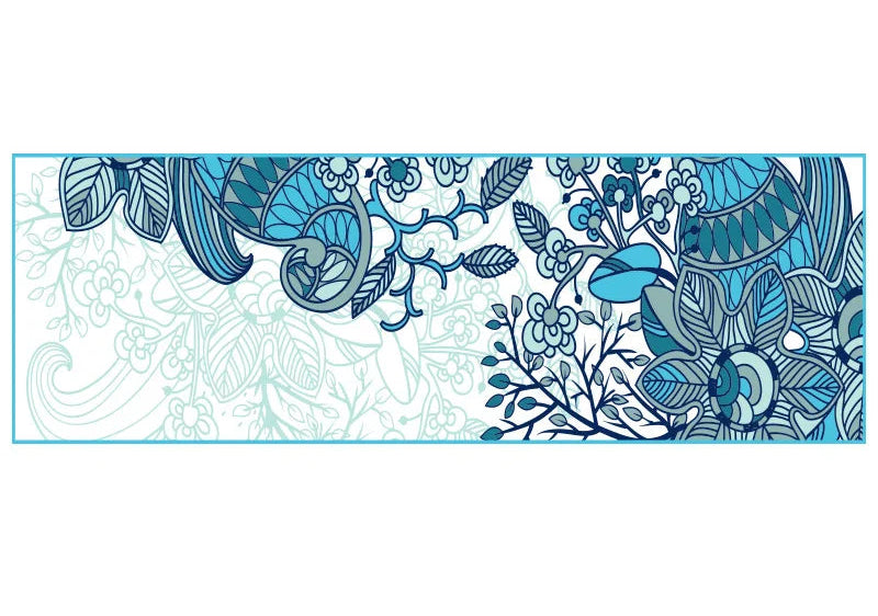 Tapis de Yoga Antidérapant Double Face – Serviette Yoga Velours Pliable & Séchage Rapide